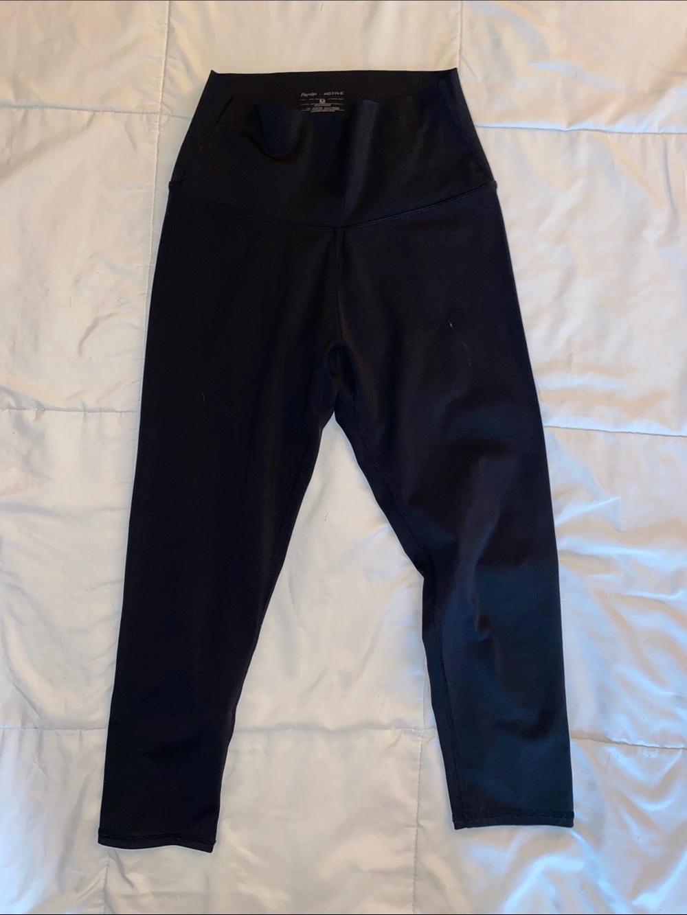 Papaya Black High-Waist Leggings